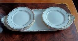 Zsolnay Stafír-tollazott szendvicses készlet