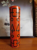 Mid century Tófej váza 30 cm - repedt