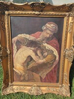 Pompeo Batoni a tékozló fiú hazatérése olajfestmény