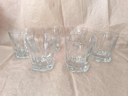 6 db whiskey-s pohár
