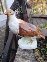 Retró ritka Herendi porcelán fogoly