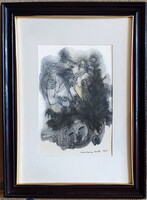 Macskássy Izolda Selyemkollázs