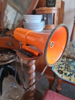 Retro Orange TONSIL Megaphone Speaker Amplifier