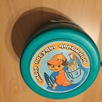 Retro orosz piknikező szett 6 személyes