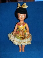 1950's A MÉG EGYBE ÖNTÖTT TESTŰ  pin-up baba rendkívül ritka 26 cm a képek szerint