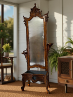 Velencei barokk antik kastélytükör