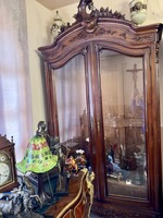 Bécsi barokk kétajtós szekrény