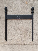 Öntöttvas Toboz díszes Kovácsoltvas sárlehúzó Kertész vadász horgász nak sárkaparó sár lehúzó vas