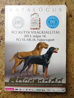 FCI kutya világkiállítás katalógus 2013