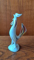 Hollóházi porcelán Art Deco kakas