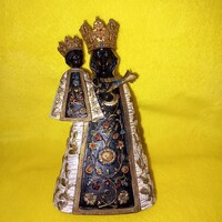 " Fekete Madonna ". Figura, szobor, vallási kegytárgy.