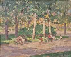 Gaál Ferenc 1942 / Városliget