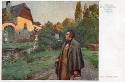 Képeslap: Schubert.