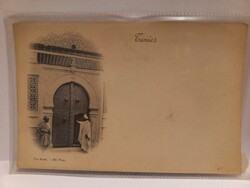 1900–1905 körüli képeslap – Tunis, Egy kapu  – ND Phot., francia gyarmati kiadás