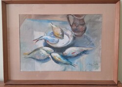 Mikus Gyula festmény