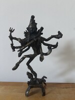 Táncolo Shiva réz szobor