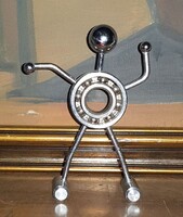 Retro Ball Bearing Man figure - Hungarian Rolling Bearing Works from the 70s