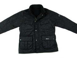 Original barbour teenage boy's black quilted transitional jacket