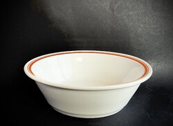 Alföldi sárga csíkos gulyásos tál leveses tányér