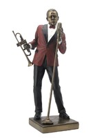Jazz zenész szobor 3