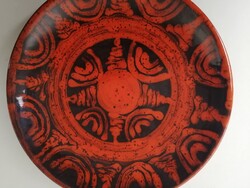 IPARMŰVÉSZETI KERÁMIA FALI TÁNYÉR