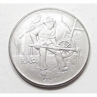 San Marino,100 lire 1978 - FAO aUNC+ ötvözet