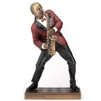 Jazz zenész szobor (0059)