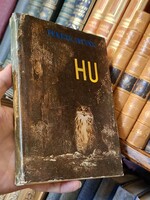 1966-első  őnálló kiadás FEKETE ISTVÁN:HU----regény egy uhuról, és emberekről.. BORITÓS!