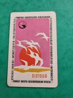 SIOTOUR SOMOGY MEGYEI TANÁCS IDEGENFORGALMI HIVATALA 1973. évi kártyanaptár