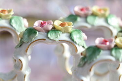 Dresden porcelain napkin rings