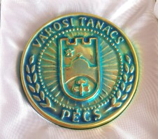 Zsolnay Eozin Plakett Városi Tanács Pécs
