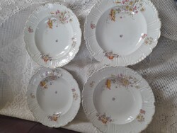 4 db PLS mélytányér