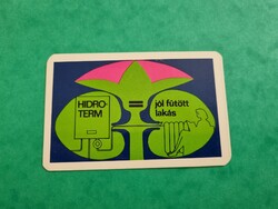 FÉG - FEGYVER ÉS GÁZKÉSZÜLÉK GYÁR 1973. évi kártyanaptár