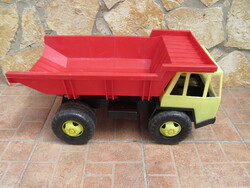 Trafikáru műanyag játék nagy dömper