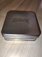 Szalon sör söralátétek fém díszdobozban, új