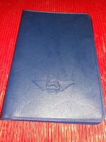 Szép állapotú IBUSZ irat notesztartó műbőrból A/5 méretben a képek szerint