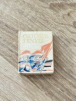 Október fényei Mini könyv miniatűr