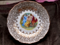 Cseh porcelán dísztányér