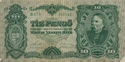 10 pengő 1929 eredeti állapot 3.