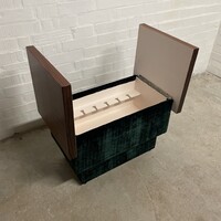 Felújított dohányzóasztal - bárszekrény