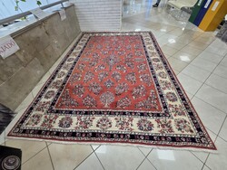 Álomszép hatalmas sarouk 250x350 kézi gyapjú perzsa szőnyeg BFZ873