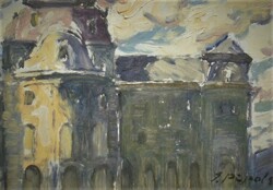 (N) Olvashatatlan jelzés (20.sz.első fele) : Barokk homlokzat