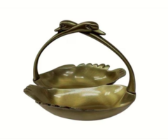 Óaranyozott hattyús cukortartó (1223)