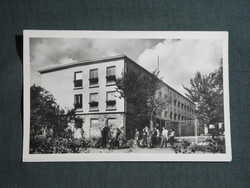 Képeslap,Tata,edzőtábor,üdülő látkép,részlet, 1956-