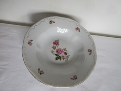 RÉGI,JELZETT,RITKA RÓZSÁS, ARANY TOLLAZOTT ZSOLNAY TÁNYÉROK . ALKUKÉPES!
