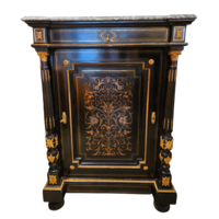 Boulle ajtós szekrény - B00429