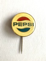 Pepsi Cola zománcozott fém vintage kitűző, reklám jelvény