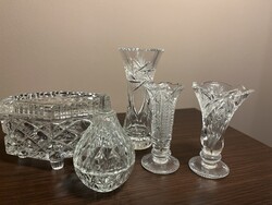 Kristályok  váza bonbonier