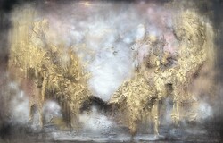 Balogh K. Zsuzsanna - Exkluzív absztrakt festmény