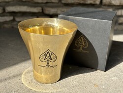 Armand de Brignac „Ace of Spades” arany pezsgőhűtő – eredeti francia kiadás, L’Orfèvrerie d’Anjou